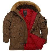 Лучшие зимние куртки Аляска от Alpha Industries,  USA